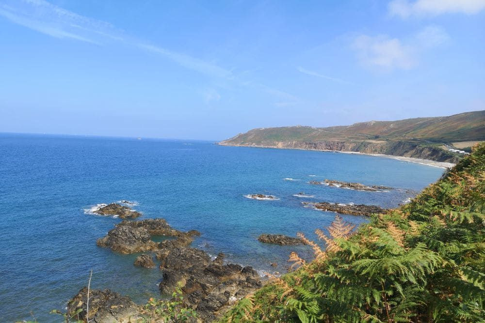 Baai van Agios Spyridon bij Paleokastritsa - Corfu - Griekenland