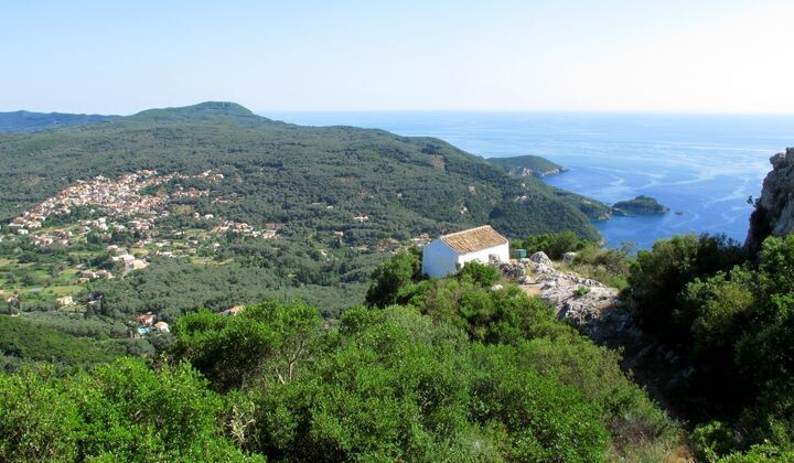 Chapelle Agios Symeon au-dessus de Liapades - Corfou - Grèce