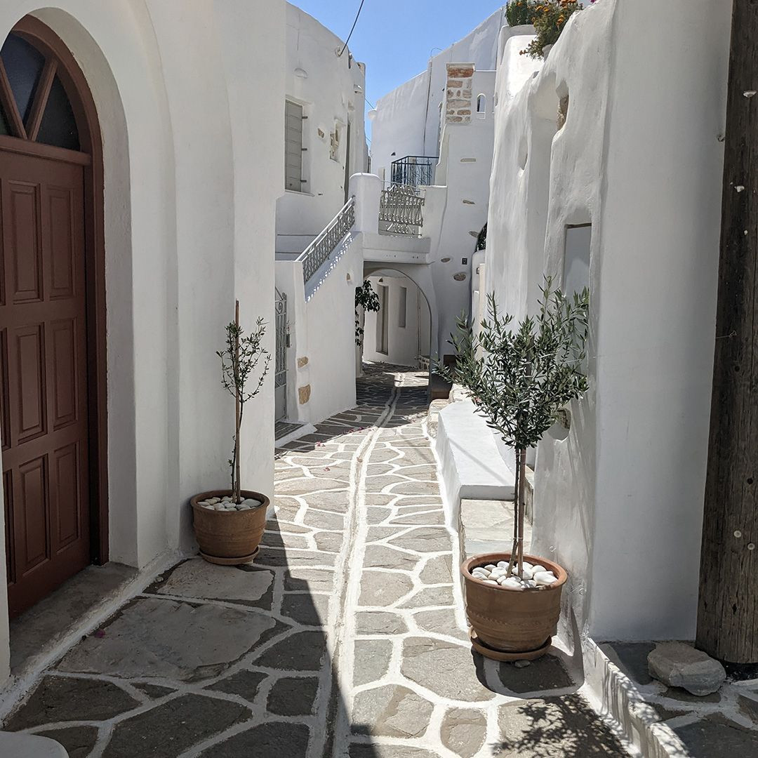 © Cécile Hénard Dorp Marpissa - Paros - Griekenland